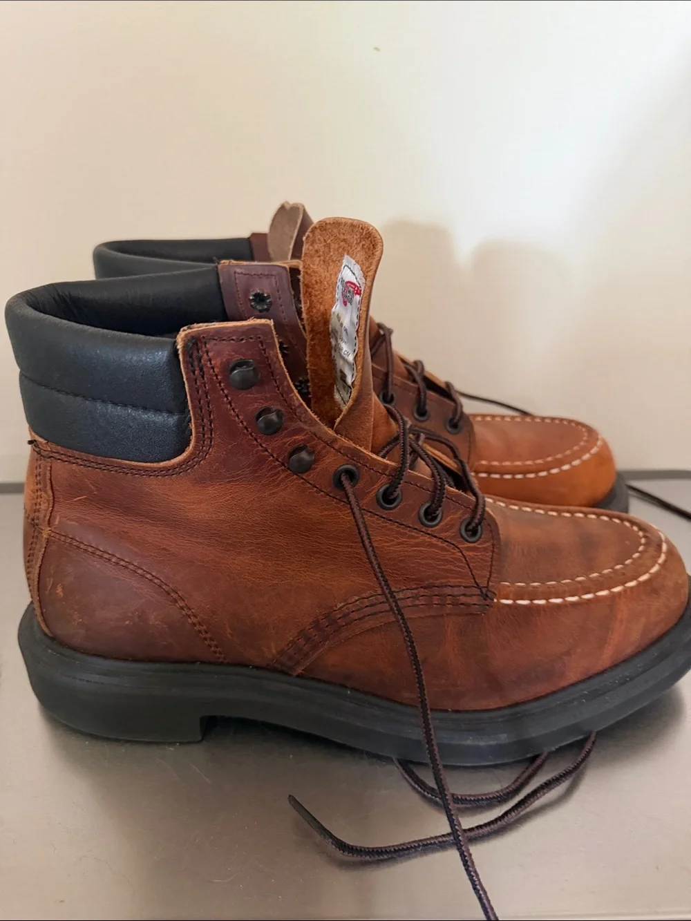 Red Wing Shoes sturdy moccasin